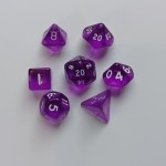 Gem Purple Mini Polydice Set